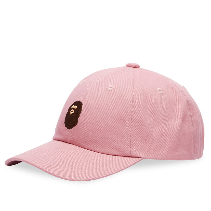 Šiltovka BAPE A Bathing Ape Ape Head Panel Cap Ružová | 001CPK301001M-PNK