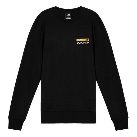 Sveter New Balance Round Neck Casual Pullover Čierna | MT03904-BM