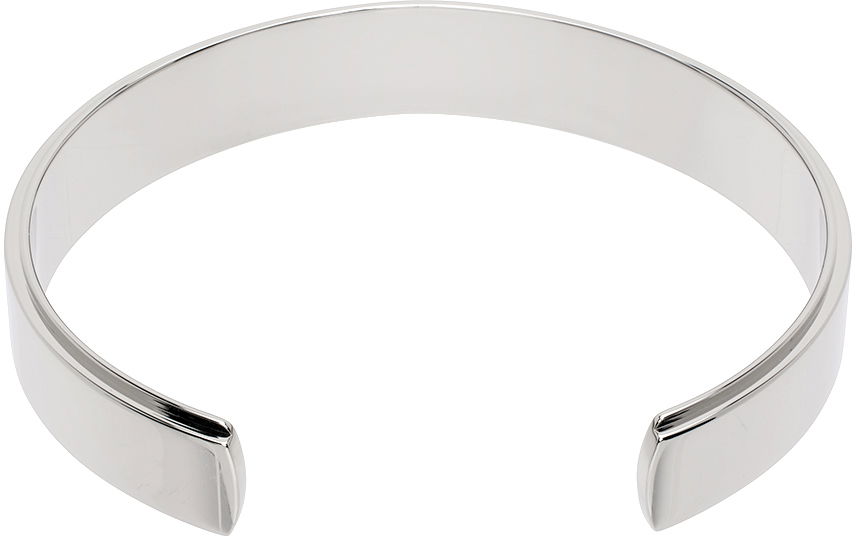 Náramok Valentino Garavani VLogo Signature Cuff Bracelet "Silver & Black" Metalická | 4Y2J0R31GMU, 1