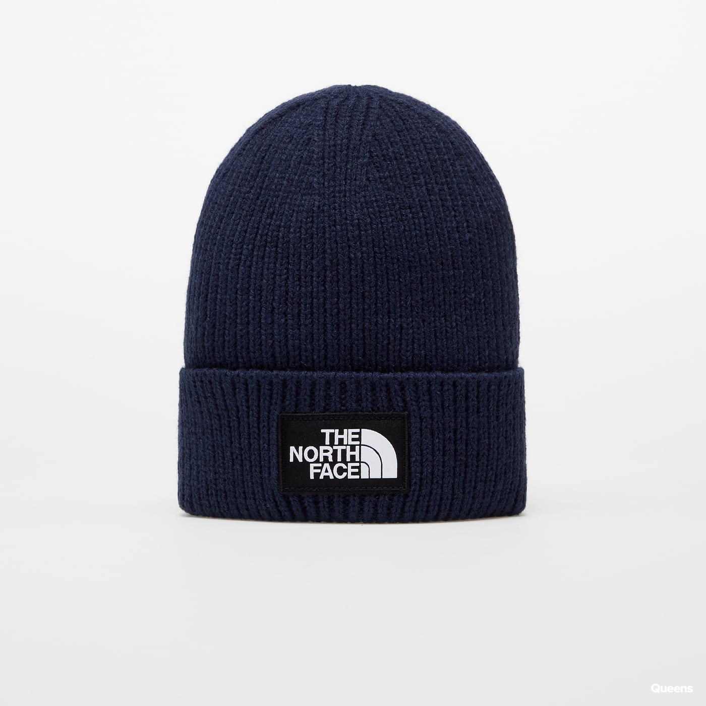 Kulicha The North Face Logo Box Cuff Beanie Navy | NF0A3FJX8K21, 0