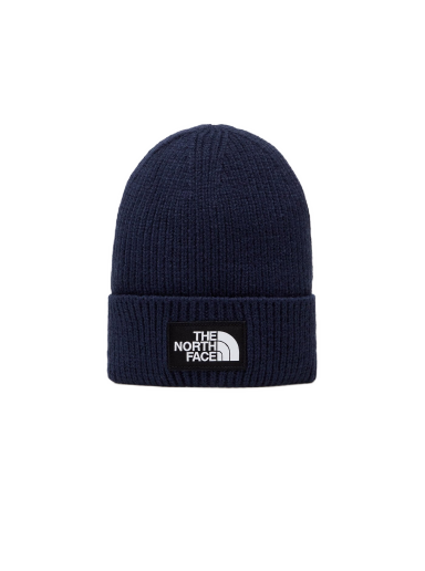 Kulicha The North Face Logo Box Cuff Beanie Navy | NF0A3FJX8K21