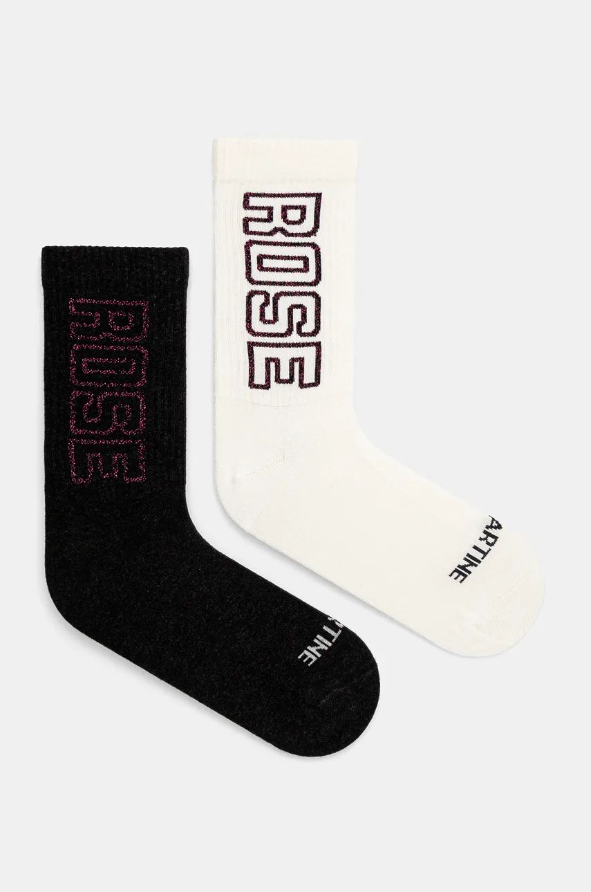 Ponožky Martine Rose Fluffy Socks 2-pack Čierna | 1180JF04012, 0