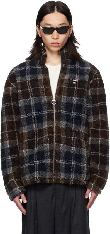 Bunda Barbour Barbour Tartan Sherpa Fleece Jacket Hnedá | MFL0187TN38, 0