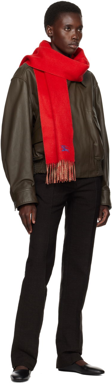 Šál Burberry Reversible Cashmere Scarf by Burberry Červená | 8077823, 2