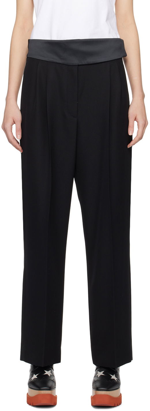 Nohavice Stella McCartney Stella McCartney Tuxedo Trousers Čierna | 6401543DU700, 0
