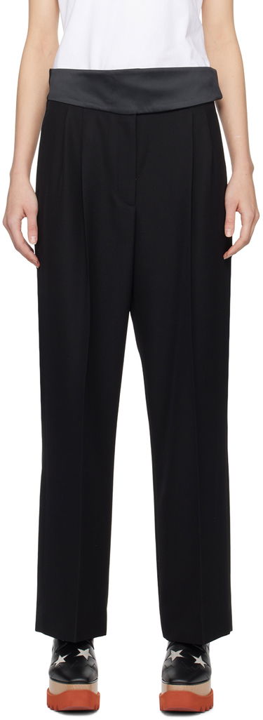 Nohavice Stella McCartney Stella McCartney Tuxedo Trousers Čierna | 6401543DU700, 0