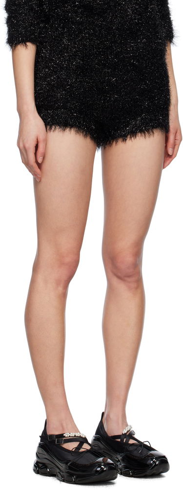 Šortky Simone Rocha Simone Rocha Tinsel Knit Shorts Ružová | PRMK3 0664, 4