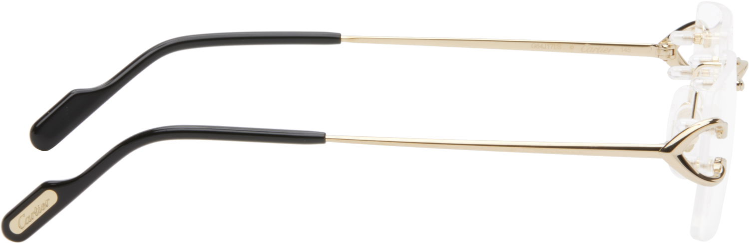 Slnečné okuliare Cartier Rectangular Glasses Metalická | CT0488O-001, 1