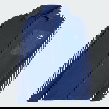 Košeľa adidas Performance Adicolor Polar Fleece Modrá | IX5217, 2