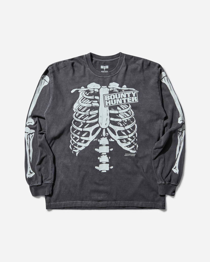 Tričko Neighborhood Bounty Hunter LS-1 Longsleeve T-Shirt Čierna | 251PCBHN-LT01 BK
