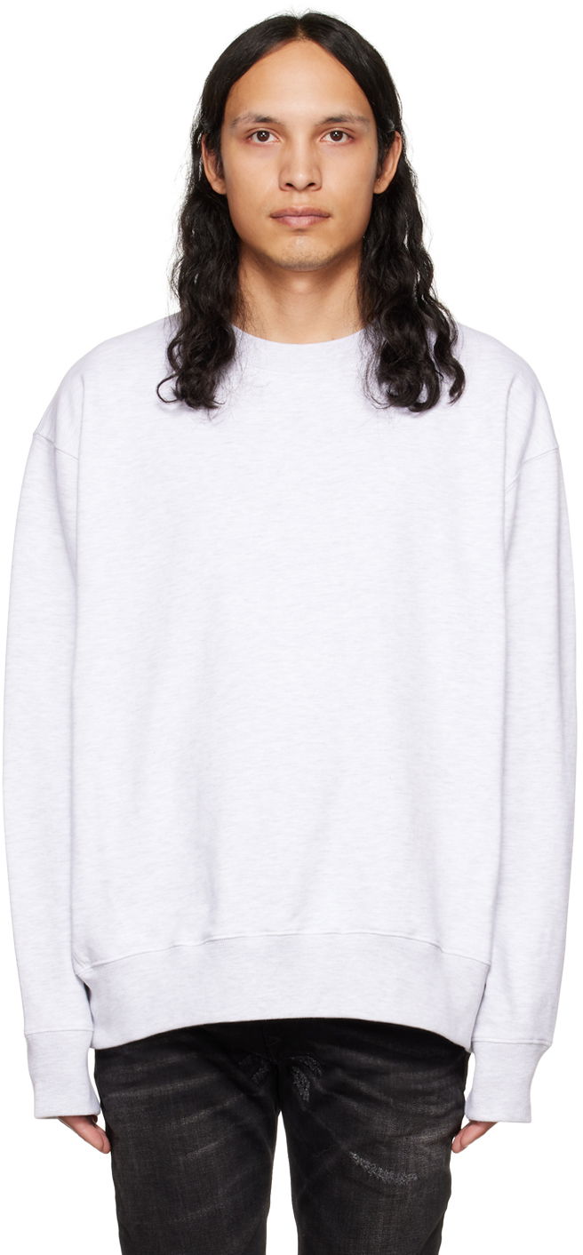 Mikina We11done Crewneck Sweatshirt Šedá | WD-TS3-22-747-U-GY, 0