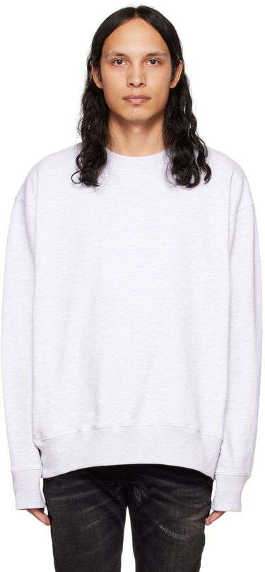 Mikina We11done Crewneck Sweatshirt Šedá | WD-TS3-22-747-U-GY, 0