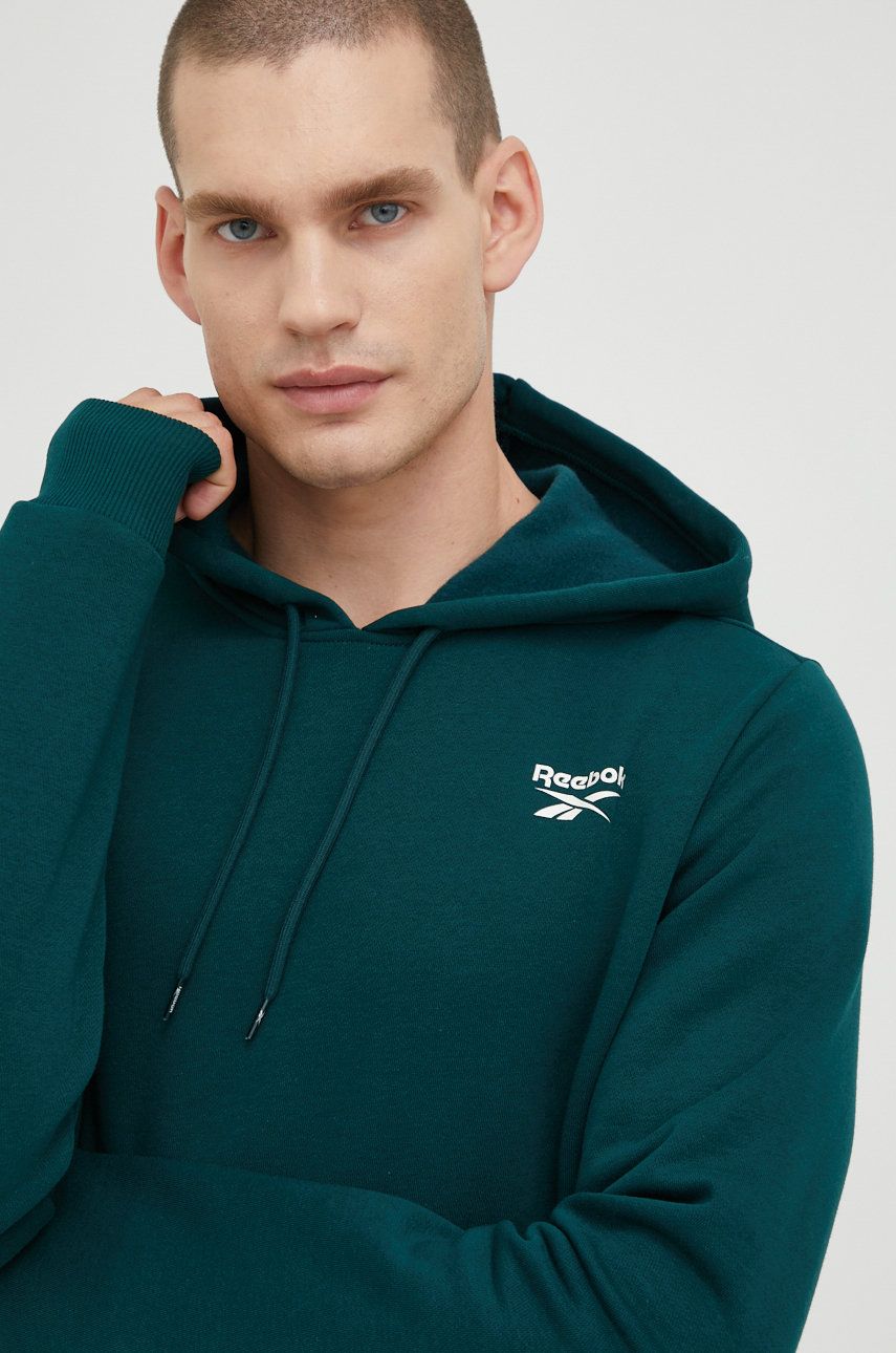 Mikina Reebok Reebok Hoodie Zelené | HJ9939, 0