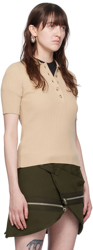 Polo tričko Courrèges Polo Shirt Čierna | 224MPO029FI0001, 4