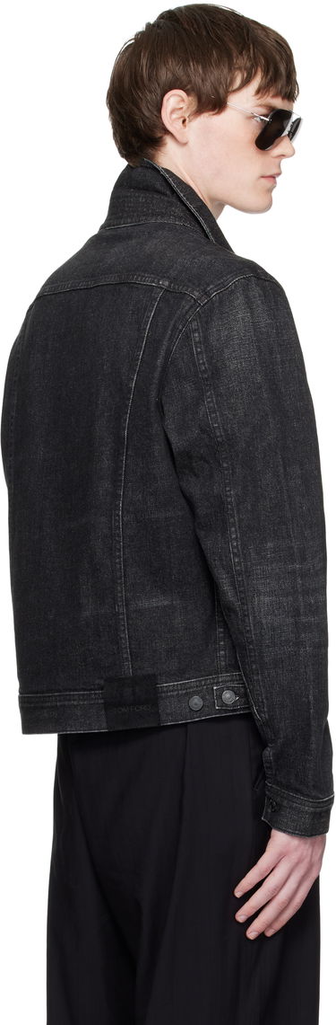Bunda Tom Ford TOM FORD Icon Selvedge Denim Jacket Čierna | DJI001-DMC076, 2