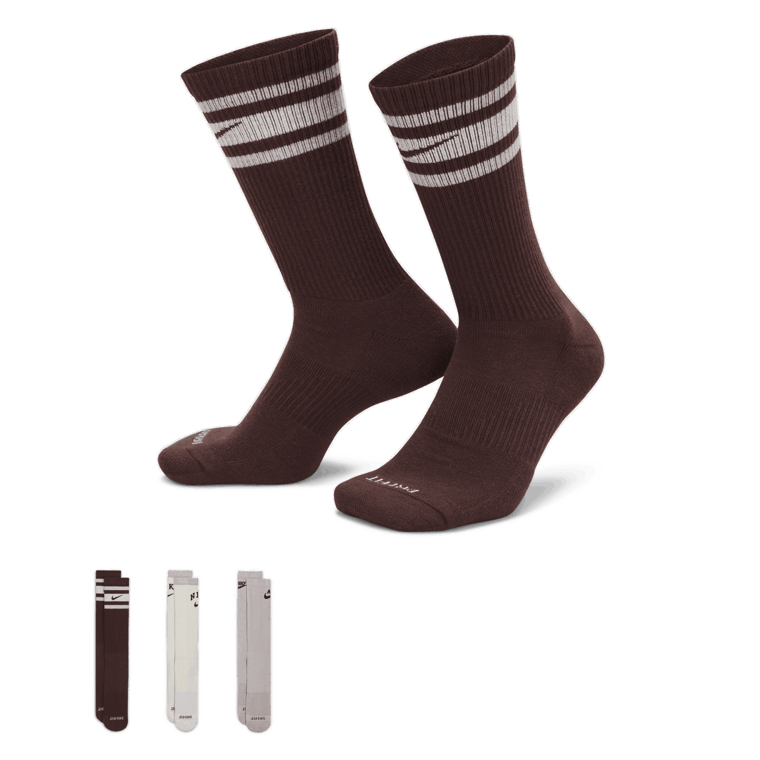 Ponožky Nike Everyday Plus 3 Pairs Rôznofarebný | DX7665-911, 1
