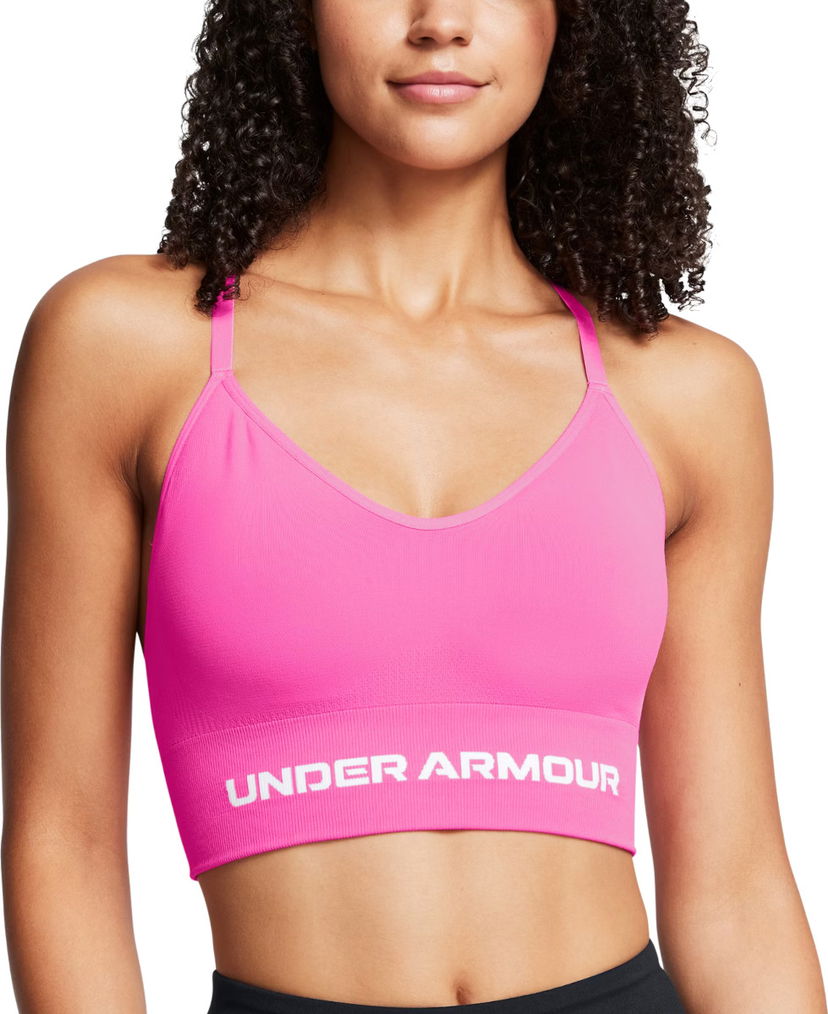 Podprsenka Under Armour Seamless Low Bra Ružová | 1384417-652