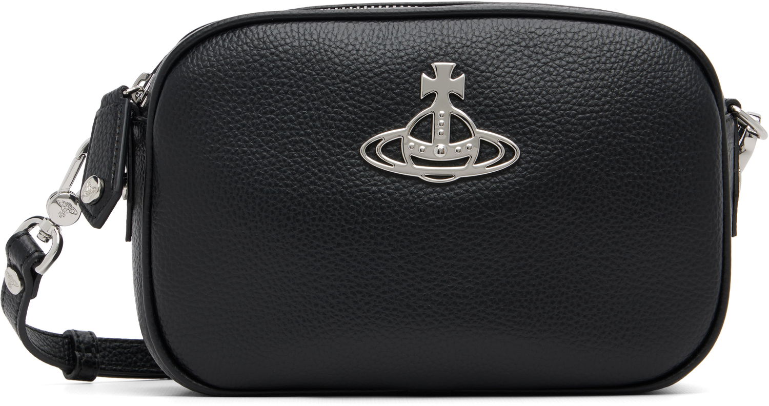 Taška cez rameno Vivienne Westwood Anna Camera Bag Čierna | 48020003U-S000D-, 0