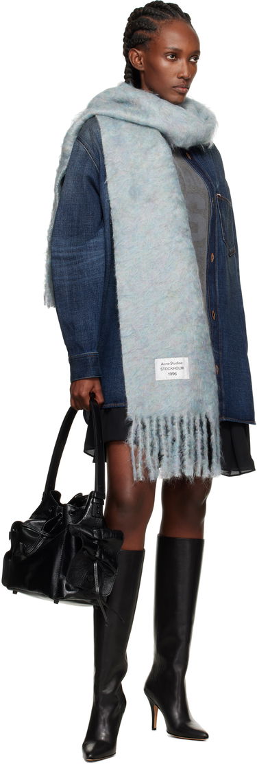 Šál Acne Studios Acne Studios Mohair & Wool Scarf Ružová | CA0392-, 2