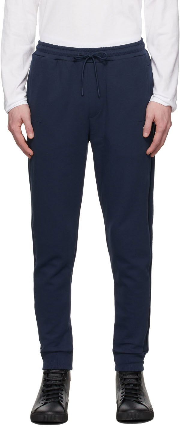 Súprava BOSS Navy Logo Tape Tracksuit Lounge Pants Navy | 50461600, 0