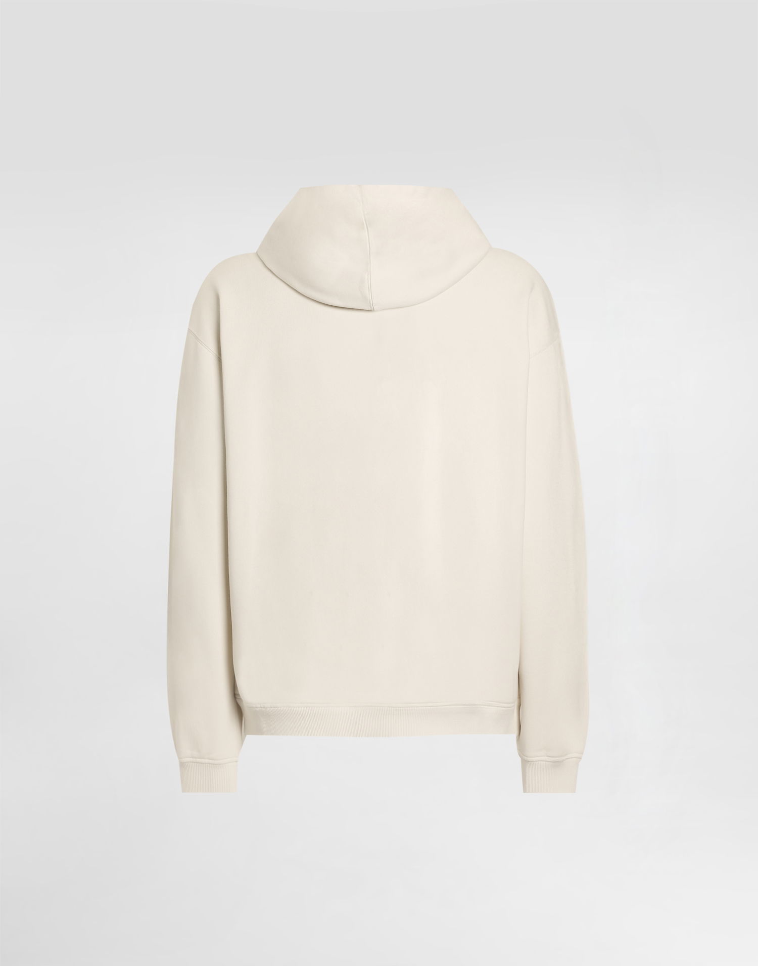 Mikina Dolce & Gabbana Jersey Hoodie with Dolce & Gabbana Embroidery Béžová | G9ZU0ZG7PGAA4567, 1