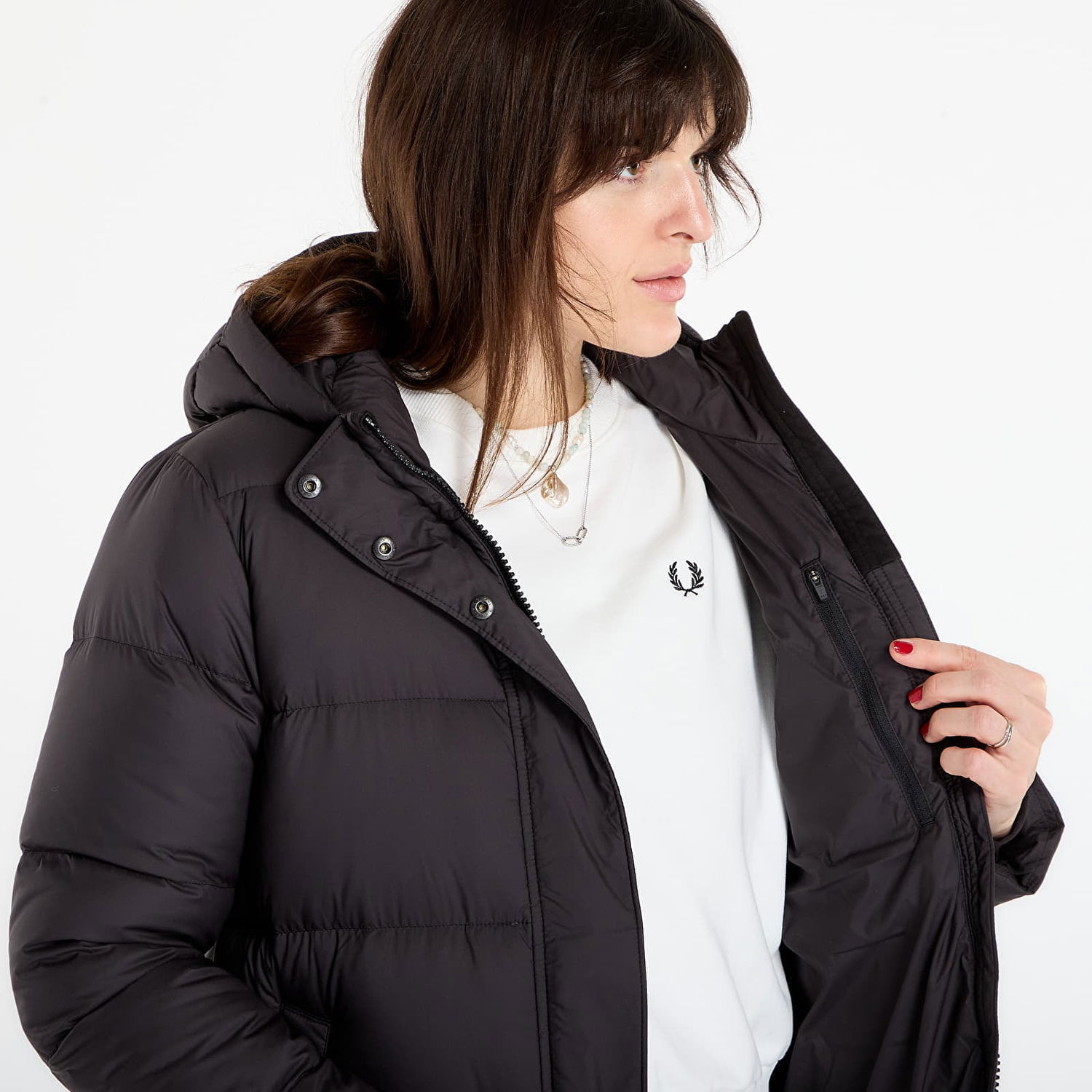 Parka Patagonia Silent Down Long Parka Čierna | 27945 BLK, 1