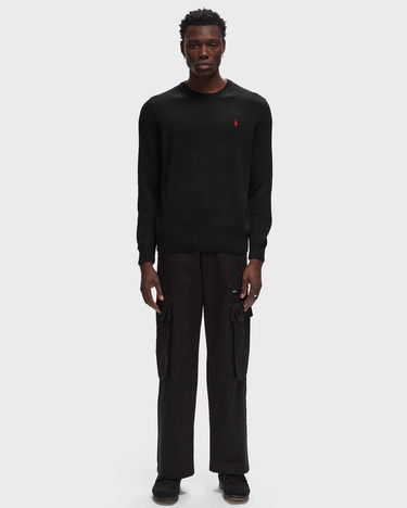 Mikina Polo by Ralph Lauren Ralph Lauren Cotton Shaker Crew Knit Polo Čierna | 710810846020, 2