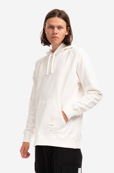 Mikina NORSE PROJECTS Kristian Tab Series Popove Biela | N20-1294-0957, 4