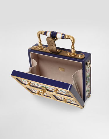 Kabelka Dolce & Gabbana Dolce Box Ornate Painted Wood Top Handle Bag Rôznofarebný | BB5970AD16680995, 3