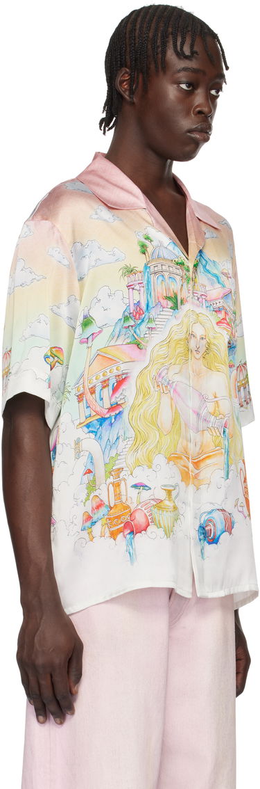 Košeľa Casablanca Print Silk Shirt Rôznofarebný | U-MPS25-SH-003-06, 1