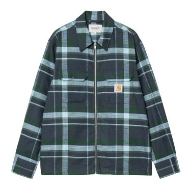 Košeľa Carhartt WIP Carhartt WIP Dylan Plaid Long Sleeve Shirt Modrá | A251005_9, 0