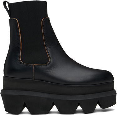 Tenisky a topánky sacai Leather Chelsea Boots Čierna | SCW-257, 0