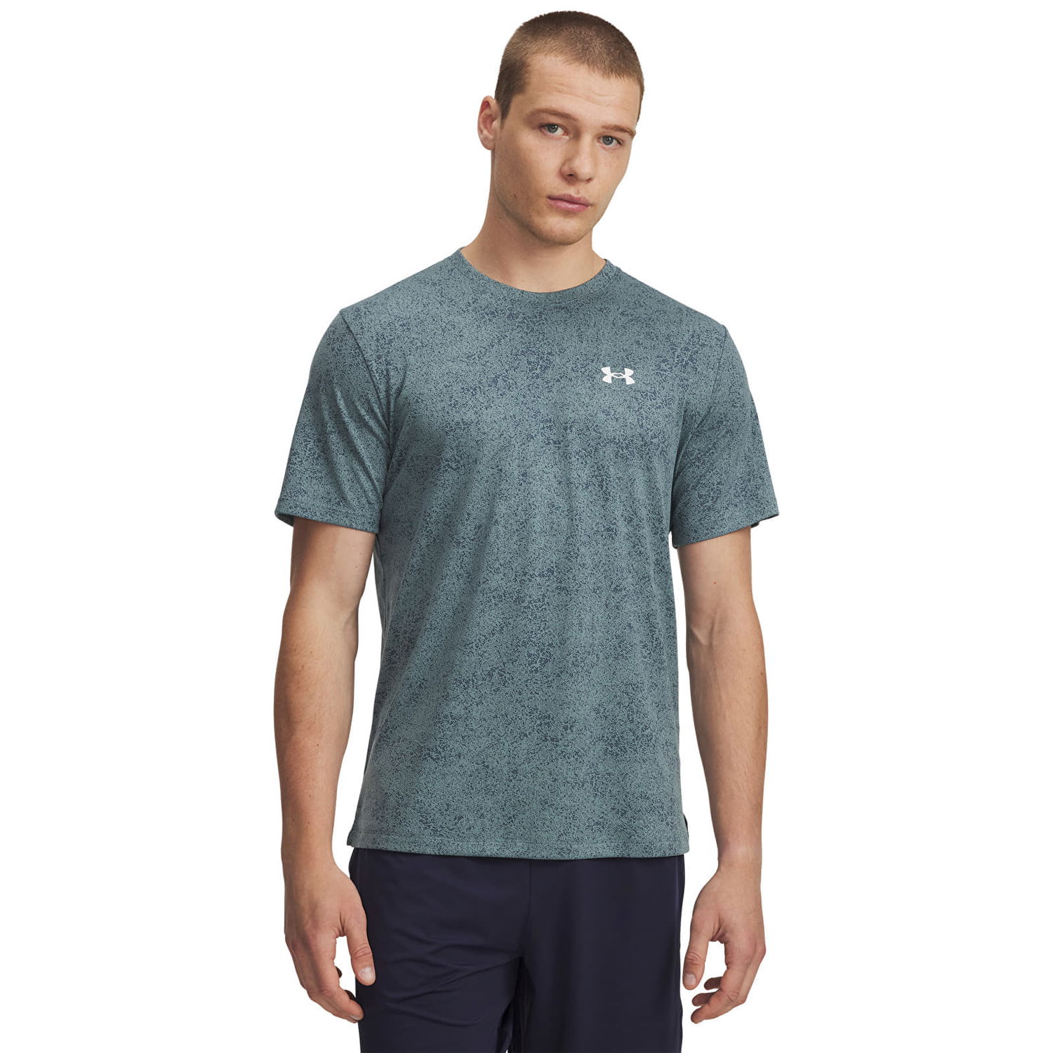 Tričko Under Armour Tech Pixelate T-Shirt L Tyrkysová | 6005920-587, 0