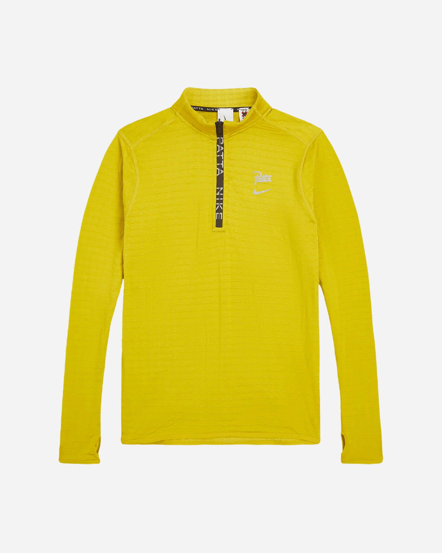 Tričko Nike Patta Running Team Half-Zip Longsleeve Quartz Žltá | FJ3069-389, 0