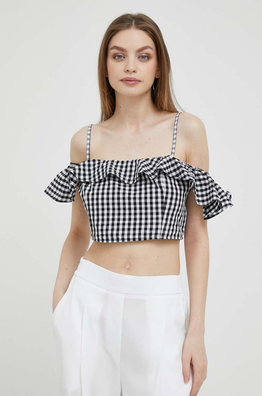 Crop Top United Colors of Benetton Crop Top Čierna | 5YCNDQ04K.914, 0