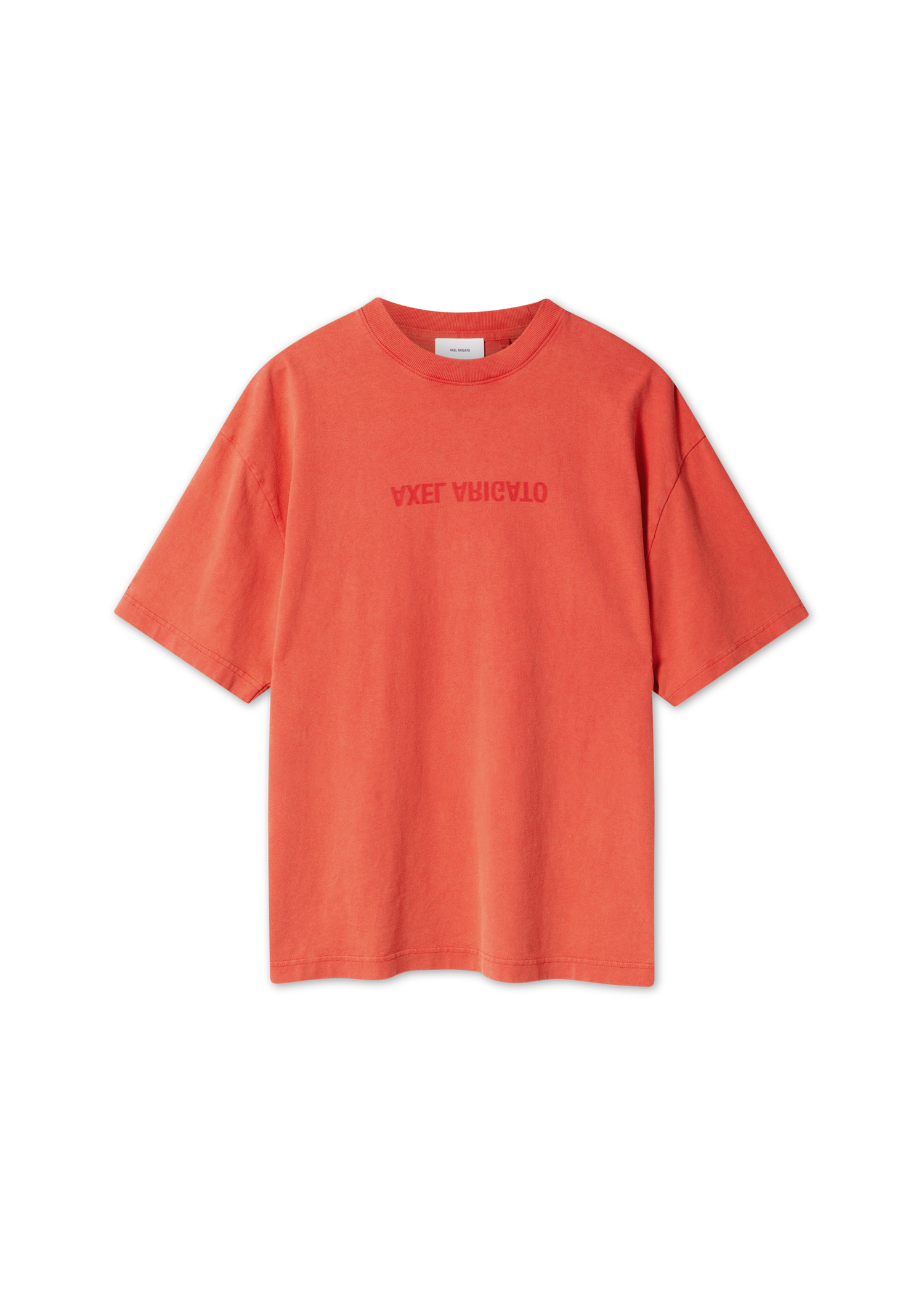 Tričko AXEL ARIGATO Distort Washed T-Shirt Oranžová | A3118007, 0