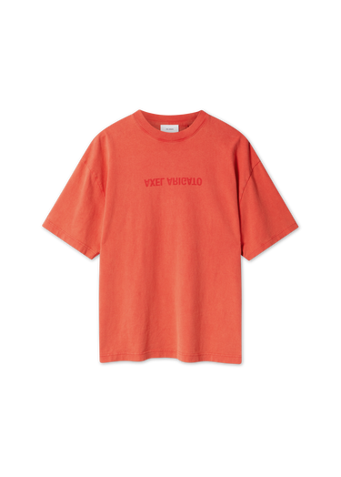 Tričko AXEL ARIGATO Distort Washed T-Shirt Oranžová | A3118007, 0