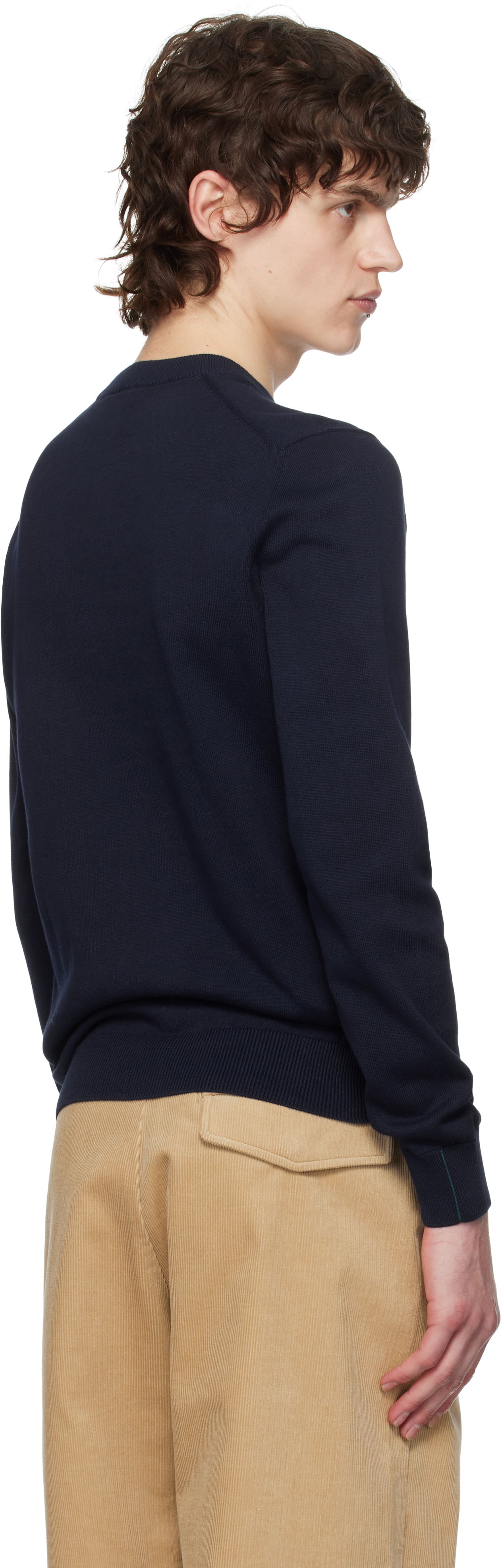 Navy Crewneck Sweater