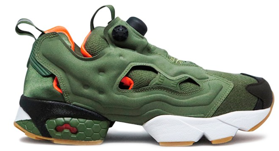 Tenisky a topánky Reebok Instapump Fury mita X Winchie Flight Jacket Zelené | AR3508, 0