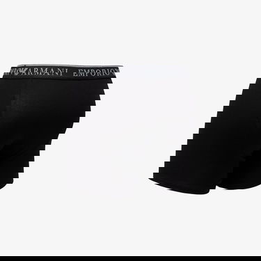 Spodná bielizeň a ponožky Emporio Armani EA7 Men's Knit Trunk 2-Pack Nero/ Nero L Čierna | 111912 4F720 23820, 2