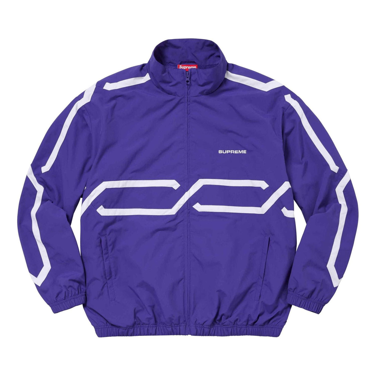 Vetrovka Supreme Inset Link Track Jacket Fialová | SUP-SS24-082, 0