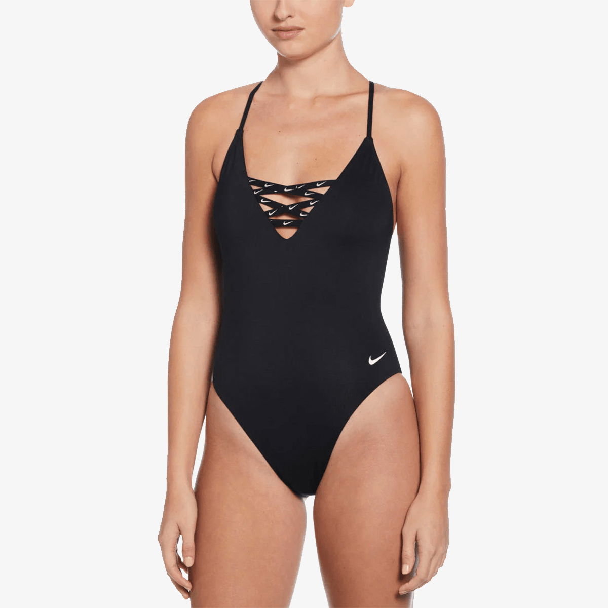 Plavky Nike Crossback One Piece Swimsuit Čierna | NESSF227-001, 0