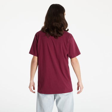 Tričko Vans Left Chest Logo Tee Vínová | VN0A3CZEBRG1, 4