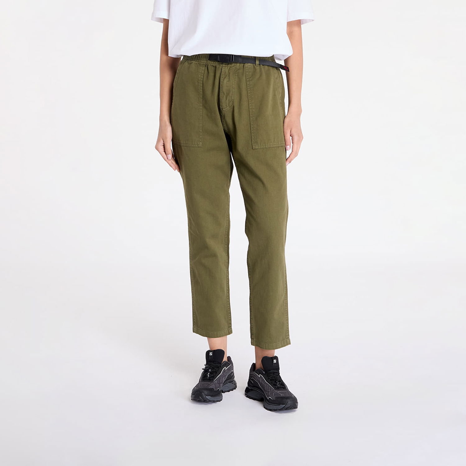 Nohavice GRAMICCI Loose Tapered Ridge Pant UNISEX Zelené | G114-OGT OLIVE, 0