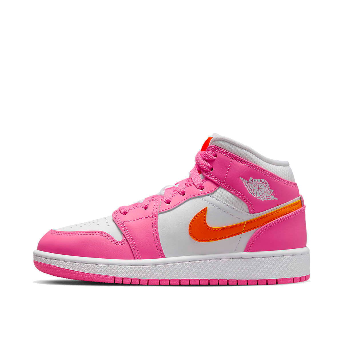 Air Jordan 1 Mid "Pinksicle Orange" GS