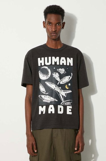 Tričko Human Made Graphic Print T-Shirt Čierna | HM27TE014, 0
