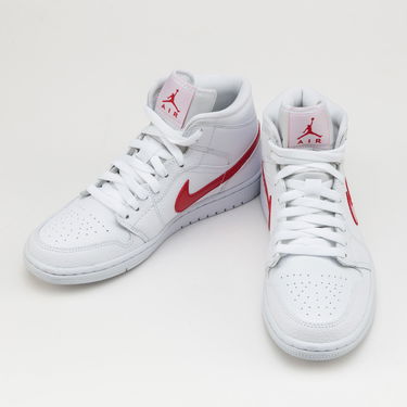 Tenisky a topánky Jordan Air Jordan 1 Mid "White University Red" W Biela | BQ6472-106, 2
