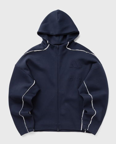 Mikina adidas Originals X ARTE Scalloped Trim Full-Zip Hoodie Navy | KD1616, 2