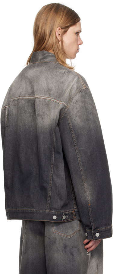 Bunda Acne Studios Acne Studios Oversized Denim Jacket Šedá | C90190-, 2