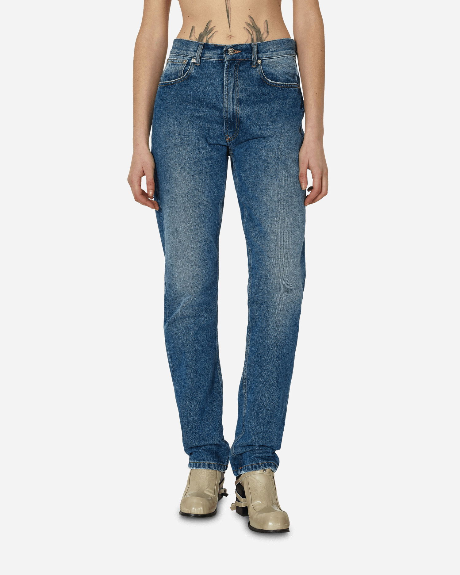 Džínsy Jean Paul Gaultier Denim Pants Modrá | F-JE126I-D013 5701, 1